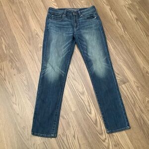 American Eagle Outfitters Skinny Jeans Women Size 8 Blue Denim Stretch